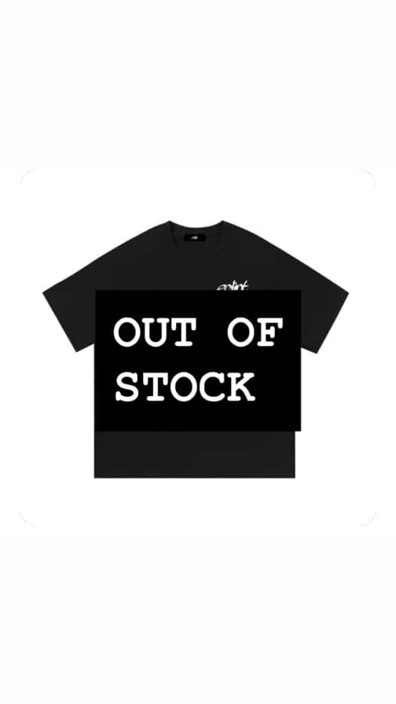 Classic tee (black)